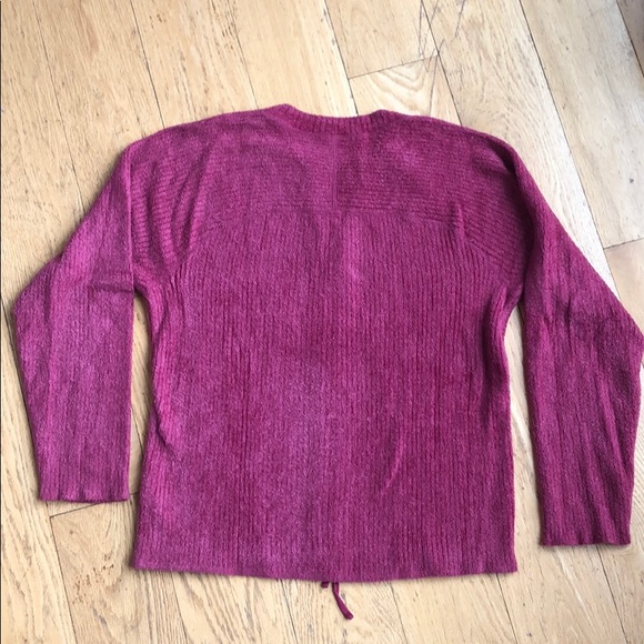 Woman’s Sweater - Raspberry - Picture 2 of 2